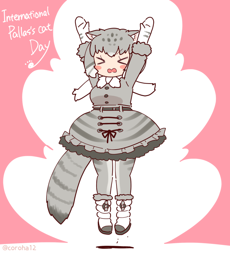 pallas's cat (kemono friends) drawn by coroha