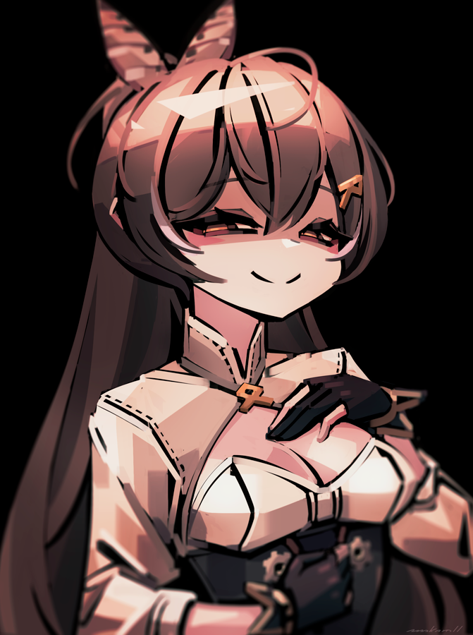 nanashi mumei (hololive and 1 more) drawn by makaroll