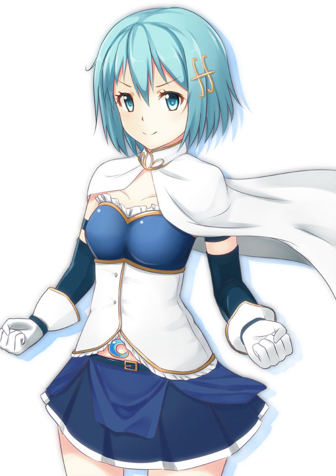 miki sayaka (mahou shoujo madoka magica) drawn by makoto_(bk69and7)