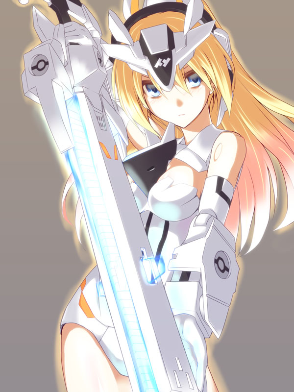 arnval and arnval mk2 (busou shinki) drawn by kurokawa_(silve)
