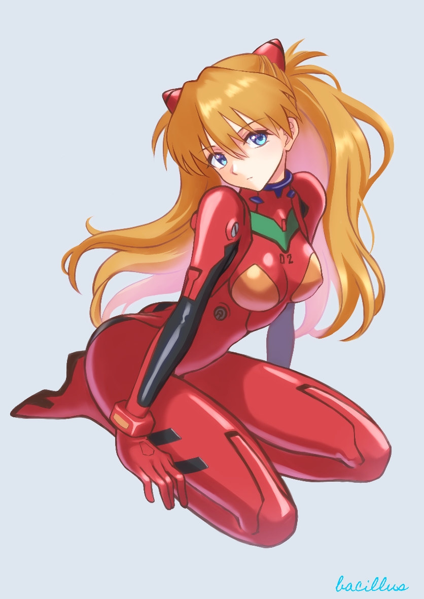 souryuu asuka langley (neon genesis evangelion) drawn by bacillus
