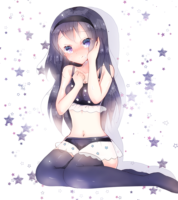 akemi homura (mahou shoujo madoka magica) drawn by hoshizora_megu