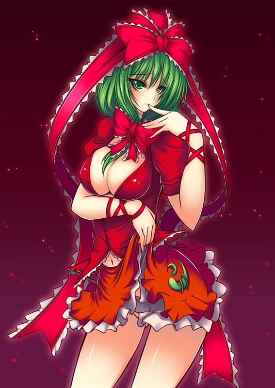 kagiyama hina (touhou) drawn by suzuneko_(yume_no_kyoukai)