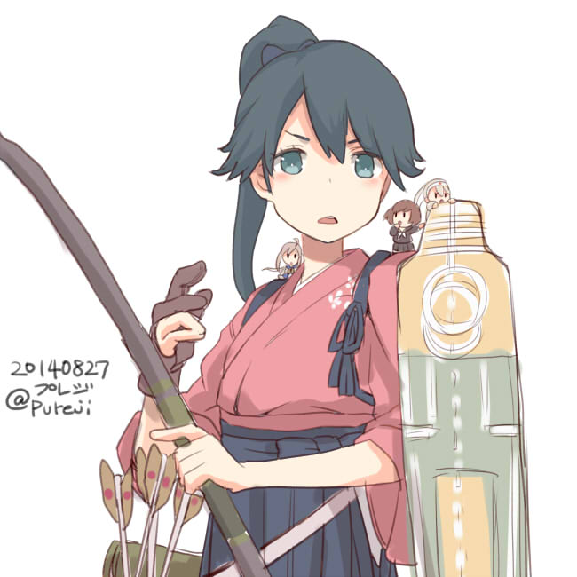 houshou, fairy, reppuu, zuiun, and ryuusei (kantai collection) drawn by pureji_oshou
