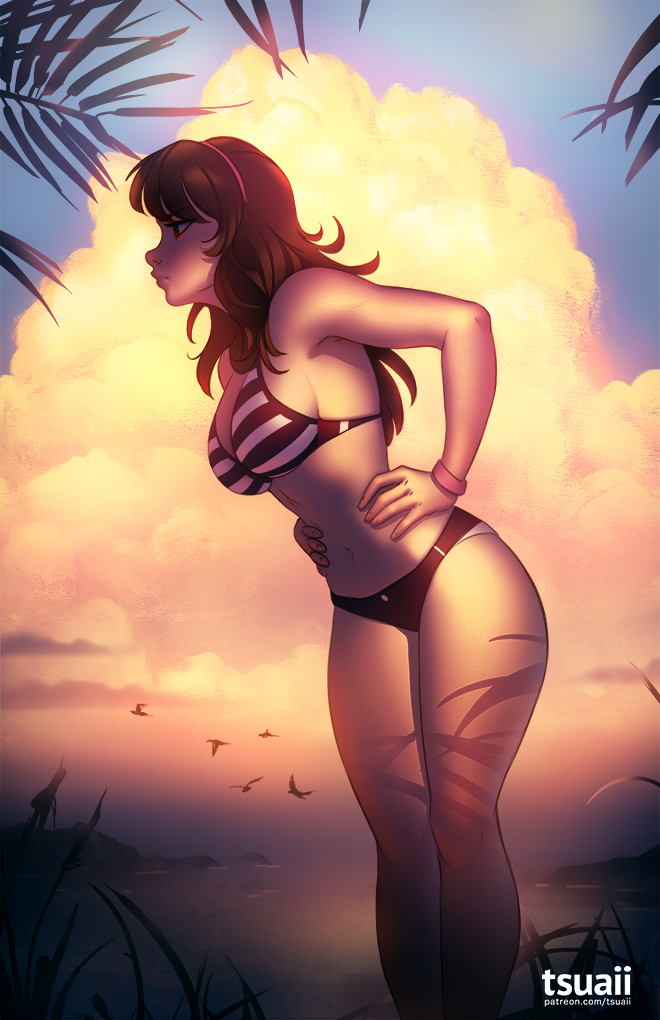 mea koenig (original) drawn by raichiyo33 and tsuaii