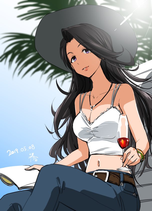 takahashi reiko (idolmaster and 2 more) drawn by han_nigo
