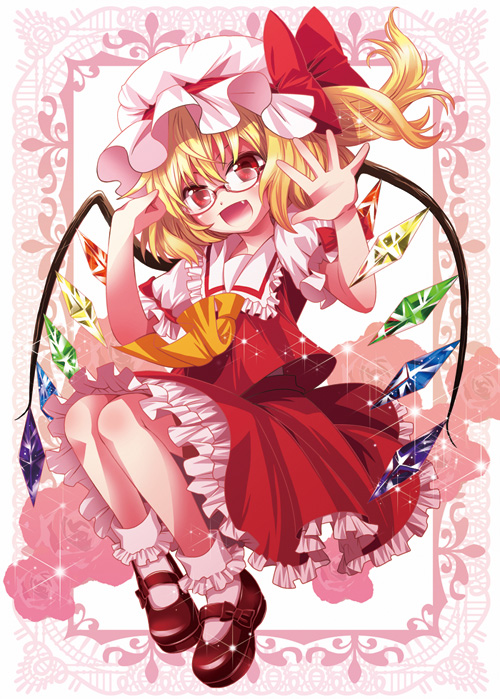 flandre scarlet (touhou and 1 more) drawn by yyukke