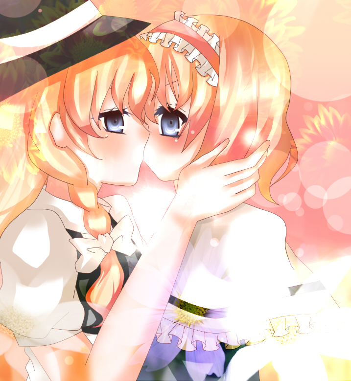 kirisame marisa and alice margatroid (touhou) drawn by uranaishi_(miraura)
