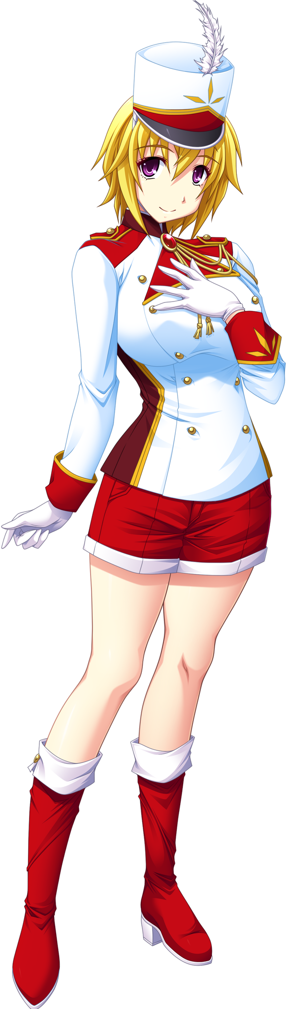 shindou shari buronte (oppai gakuen marching band bu!) drawn by kaneshiro_wataru