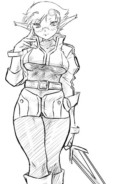 zeno 1/128 (breath of fire and 1 more) drawn by dr.p