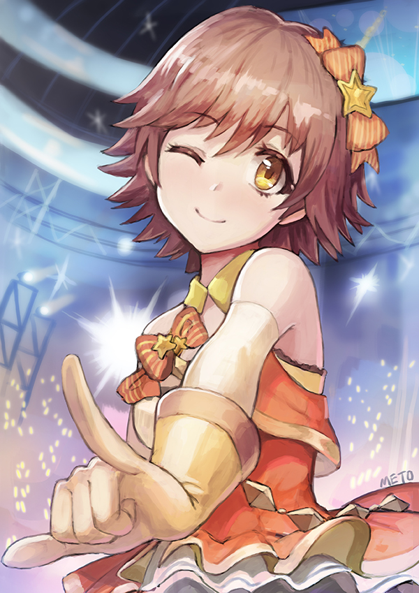 honda mio (idolmaster and 1 more) drawn by meto31