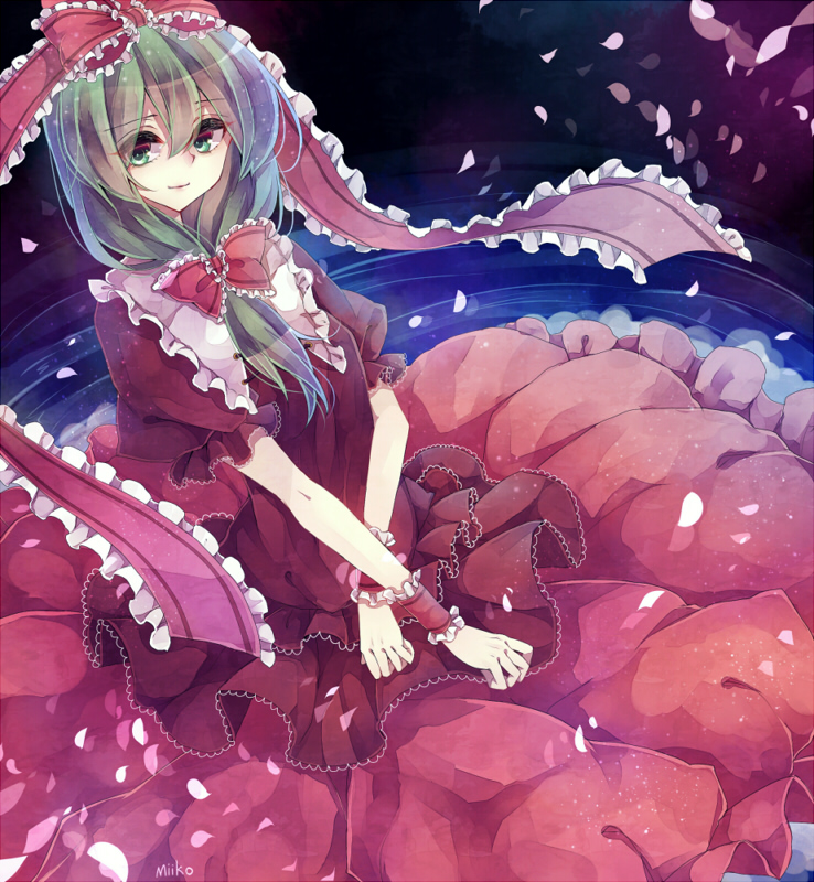 kagiyama hina (touhou) drawn by miiko_(somnolent)