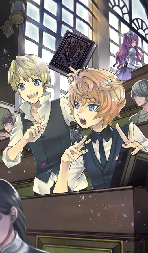 flat escardos, caules forvedge yggdmillennia, svin glascheit, and yvette l. lehrman (fate and 1 more) drawn by endou_minari