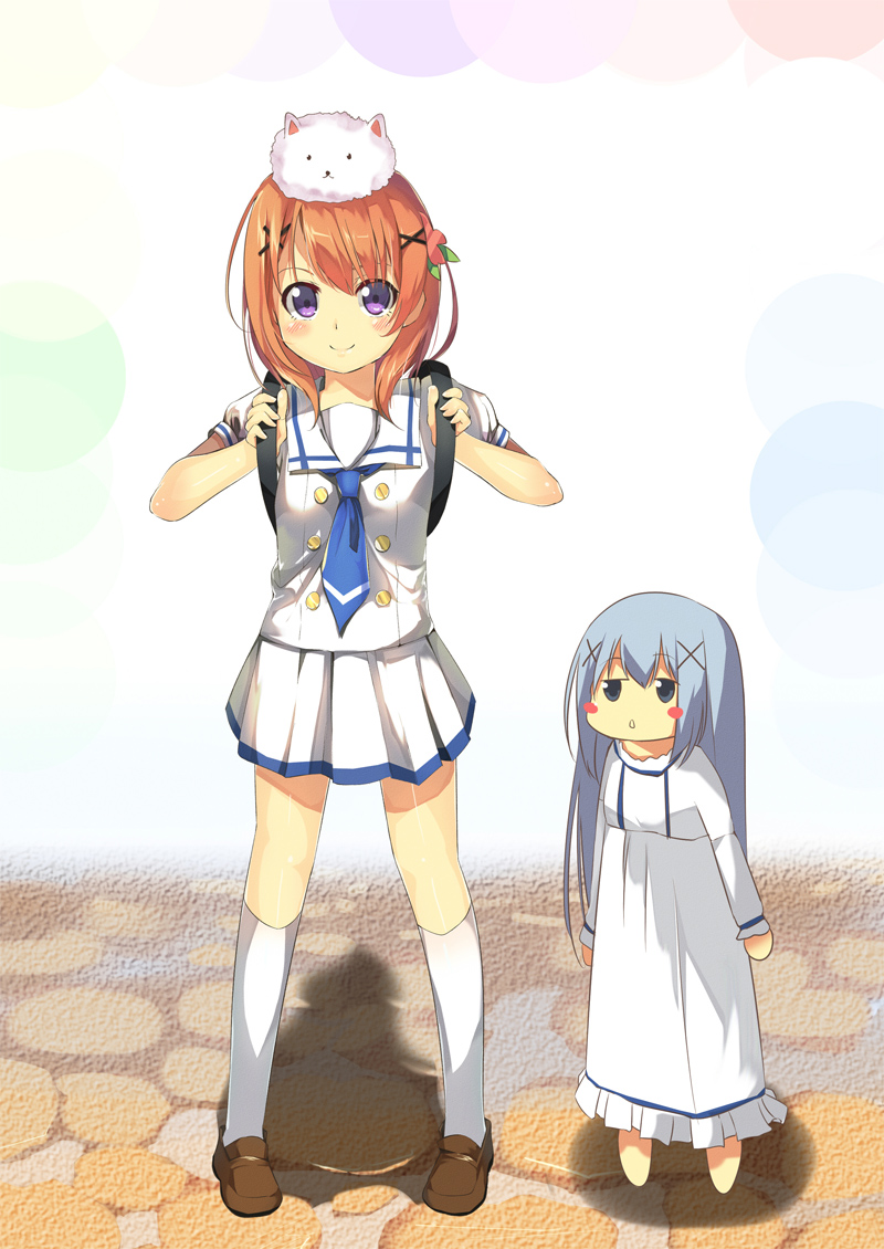 kafuu chino, hoto cocoa, and tippy (gochuumon wa usagi desu ka?) drawn by ayataka