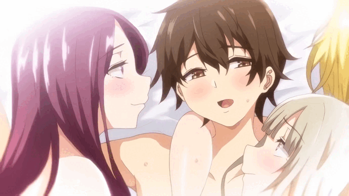 imaizumi, sasaki yukina, kurumizaka ruri, and hamazaki reina (imaizumin-chi wa douyara gal no tamariba ni natteru rashii)