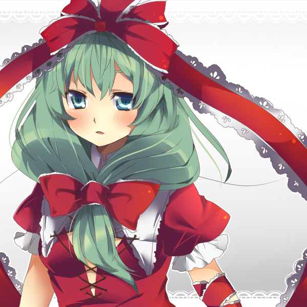 kagiyama hina (touhou) drawn by saionji_yuri and yutazou