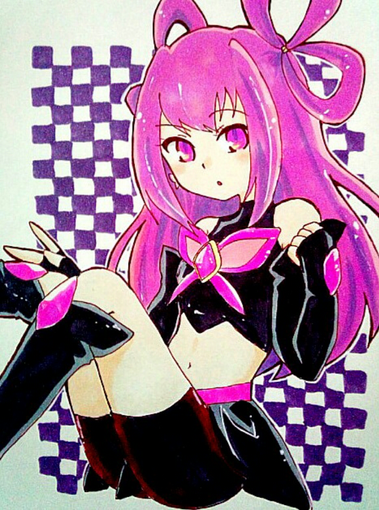 dark dream (precure and 1 more) drawn by kirito_hiyori