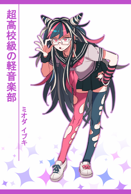 mioda ibuki (danganronpa and 1 more) drawn by dg_xhs