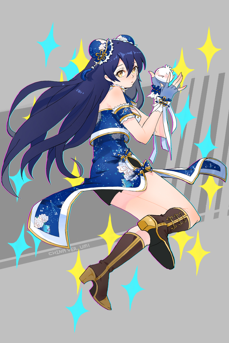 sonoda umi (love live! and 2 more) drawn by ssaknanda