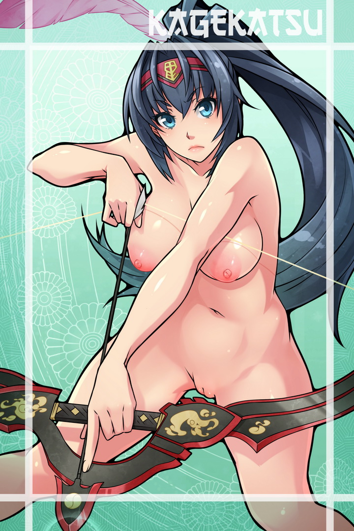 uesugi kagekatsu (hyakka ryouran samurai girls) drawn by x-t3al