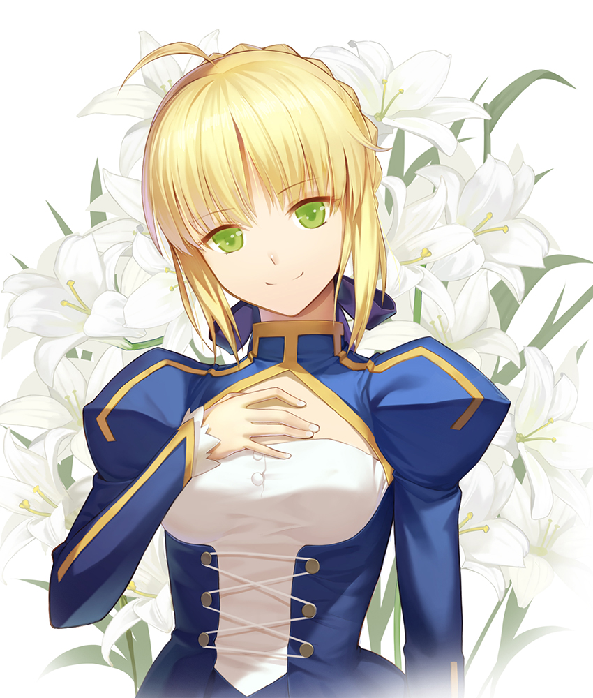 artoria pendragon and saber (fate and 2 more) drawn by vmax-ver