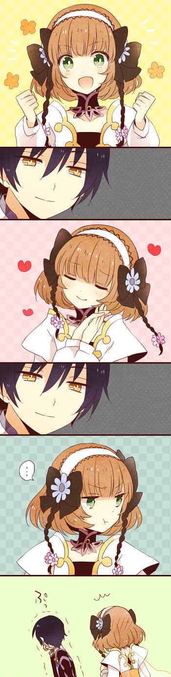 jude mathis and leia rolando (tales of and 1 more) drawn by tayako