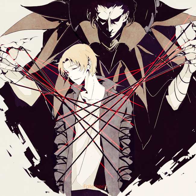 gilles de rais and uryuu ryuunosuke (fate and 1 more) drawn by zmore