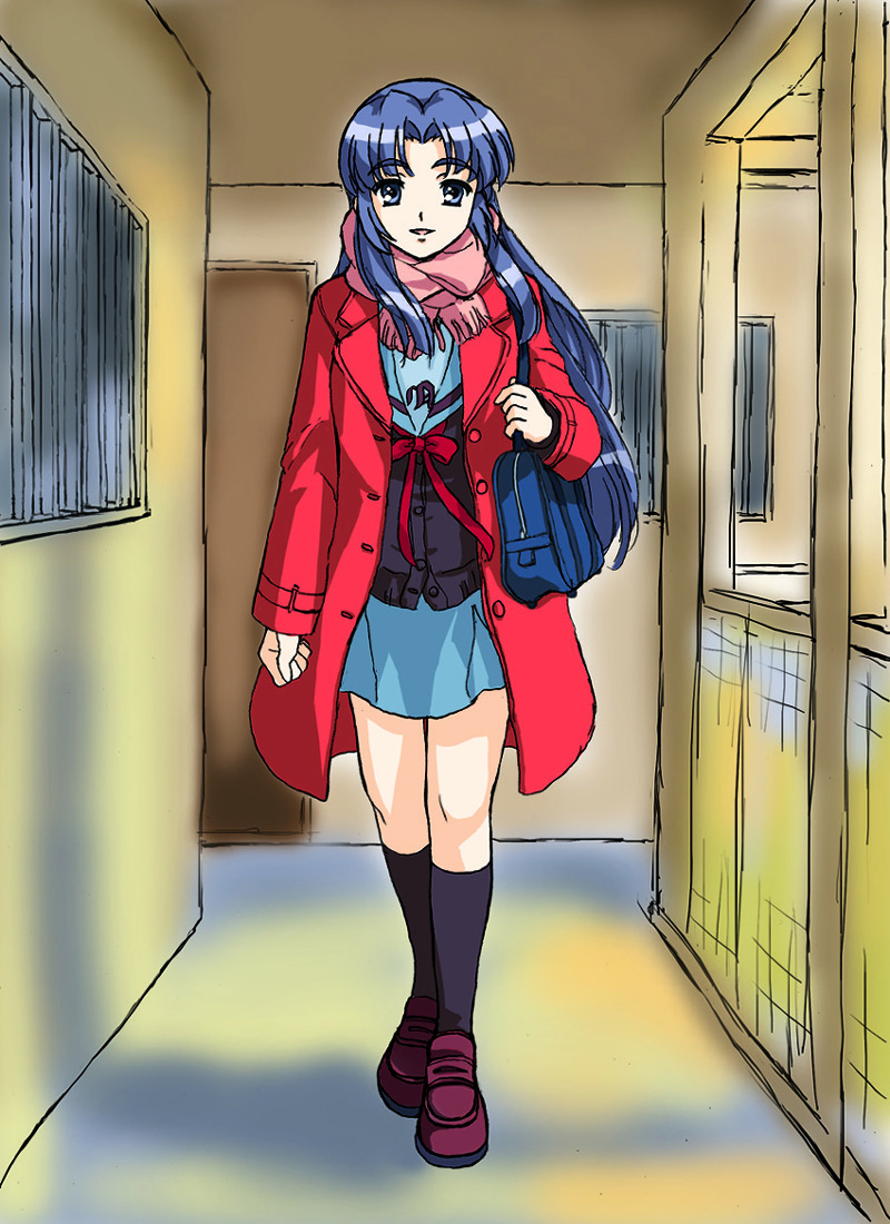 asakura ryoko (suzumiya haruhi no yuuutsu and 1 more) drawn by fujita_(speedlimit)