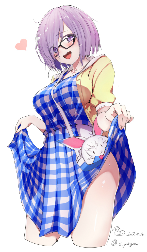 mash kyrielight and fou (fate and 1 more) drawn by yukiguni_yuu