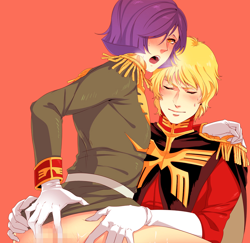 char aznable and garma zabi (gundam and 1 more) drawn by itsmefool