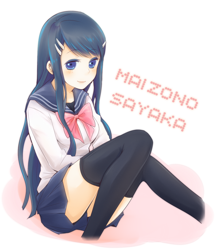 maizono sayaka (danganronpa and 1 more) drawn by eringi_oishii