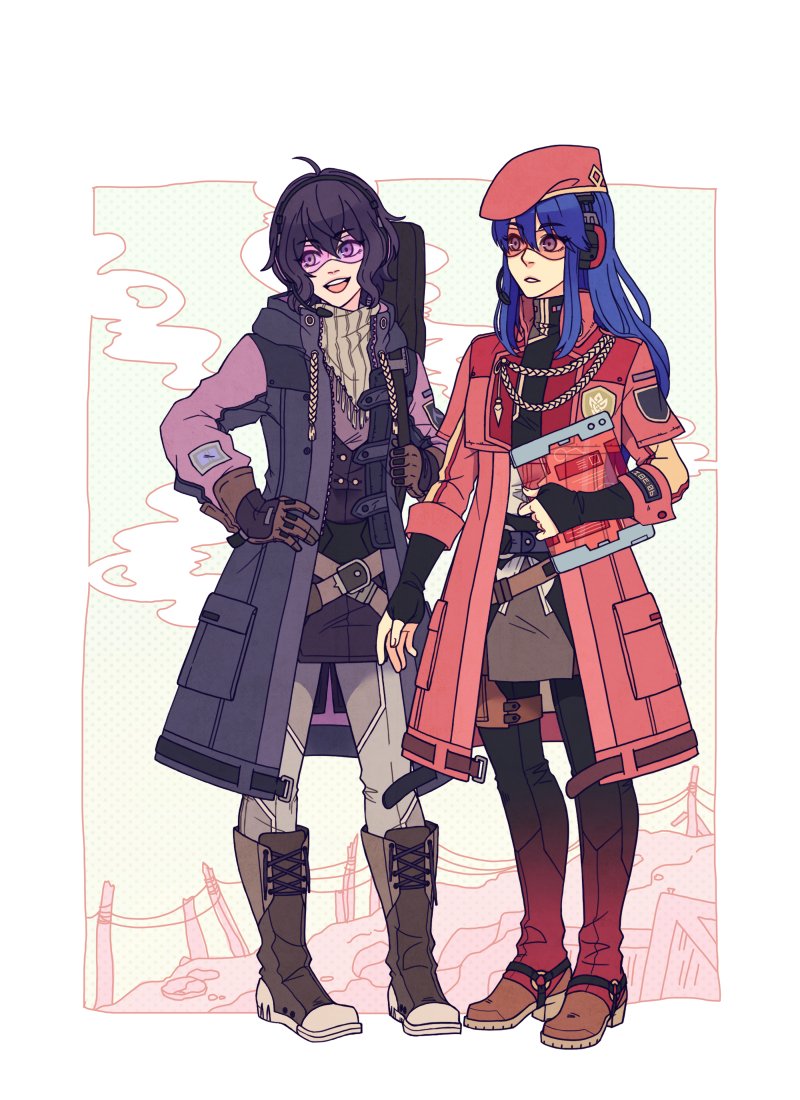 lilina and female morgan (fire emblem and 3 more) drawn by alisha_(heirror)