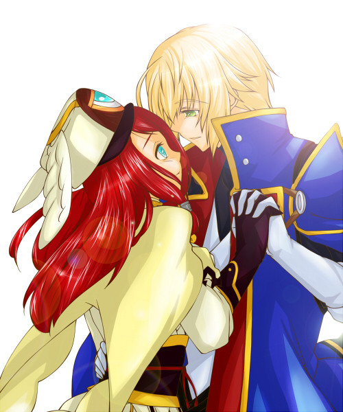 jin kisaragi and tsubaki yayoi (blazblue) drawn by purin0505