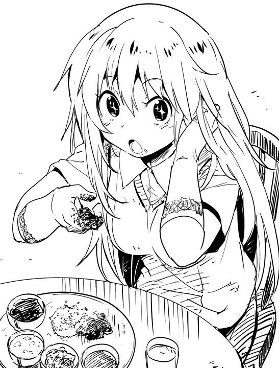 shokuhou misaki (toaru majutsu no index and 1 more) drawn by watarai_keiji