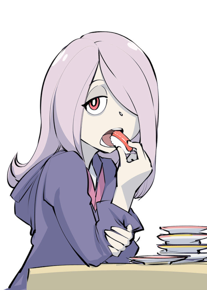 sucy manbavaran (little witch academia) drawn by ueyama_michirou