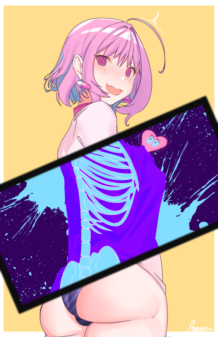 yumemi riamu (idolmaster and 1 more) drawn by momo_911
