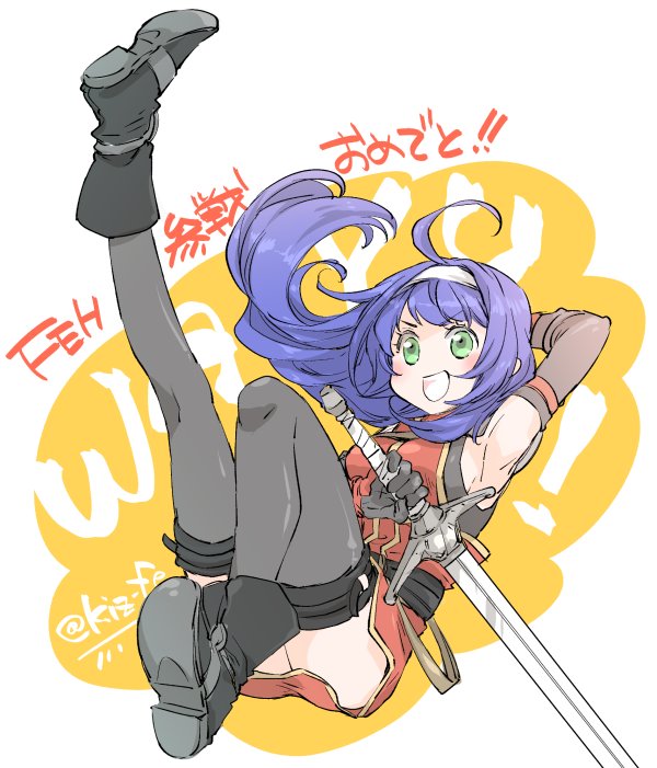 mia (fire emblem and 2 more) drawn by kizuki_miki
