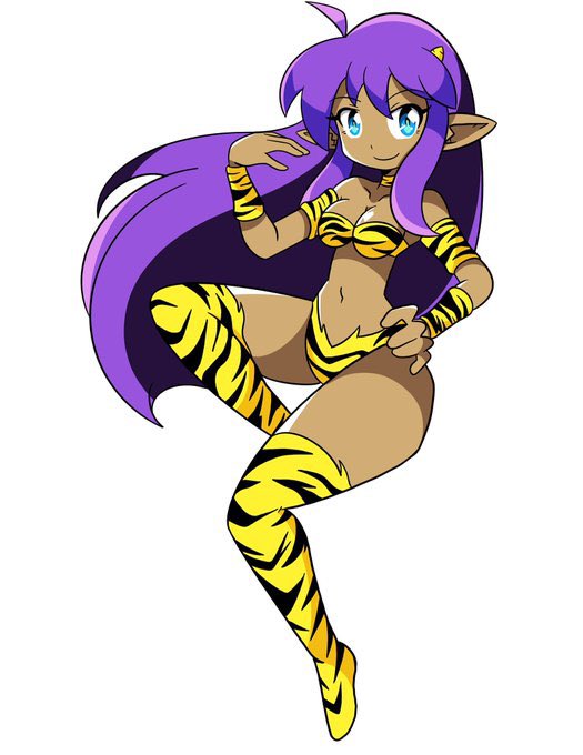 lum and shantae (urusei yatsura and 1 more) drawn by datwondoude
