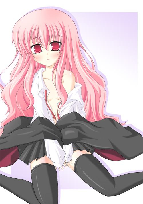 louise francoise le blanc de la valliere (zero no tsukaima) drawn by hirose_aoi