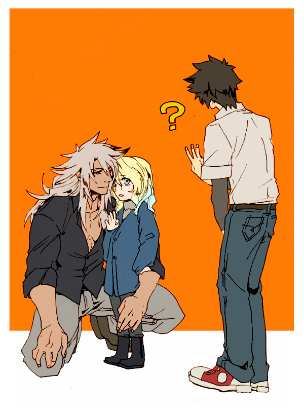 fujimaru ritsuka, siegfried, and vlad iii (fate and 2 more) drawn by mine_(odasol)