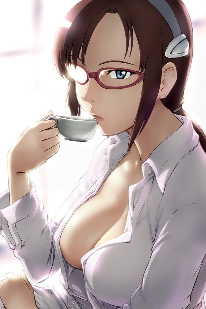 makinami mari illustrious (neon genesis evangelion and 2 more) drawn by ueyama_michirou