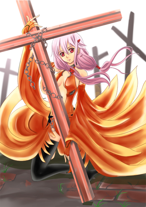 yuzuriha inori (guilty crown) drawn by takuno_y