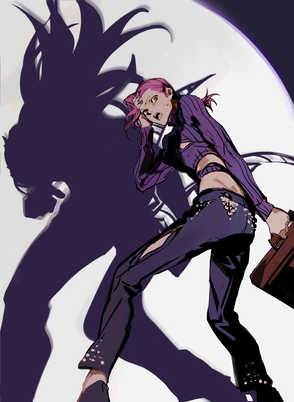 diavolo and vinegar doppio (jojo no kimyou na bouken and 1 more) drawn by nineo