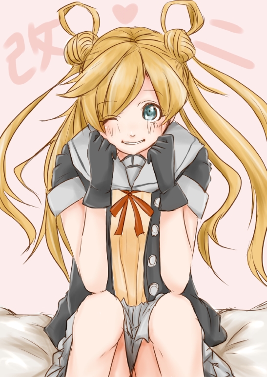 abukuma and abukuma kai ni (kantai collection) drawn by orange_bee_(hatimikan)