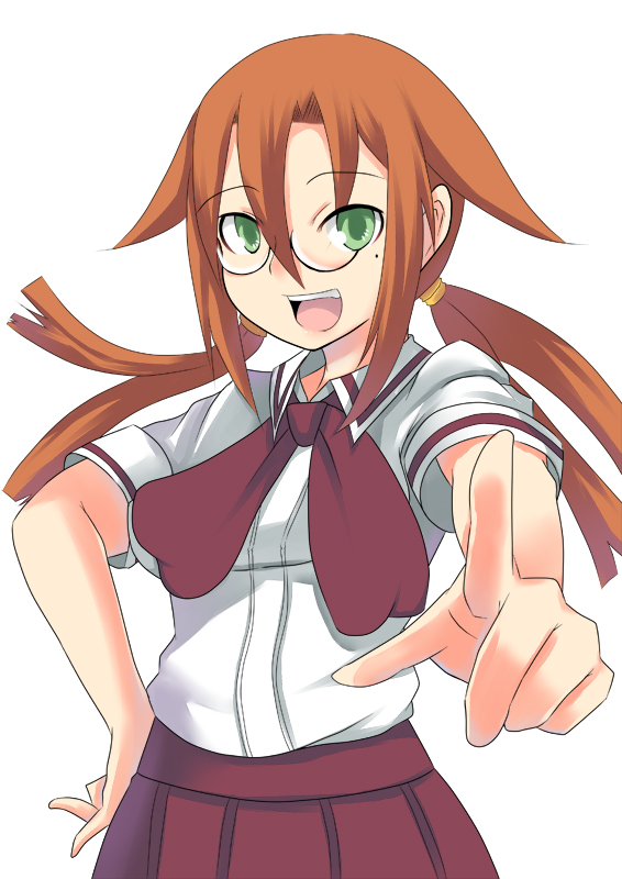 azuma satori (bamboo blade) drawn by johnny_funamushi