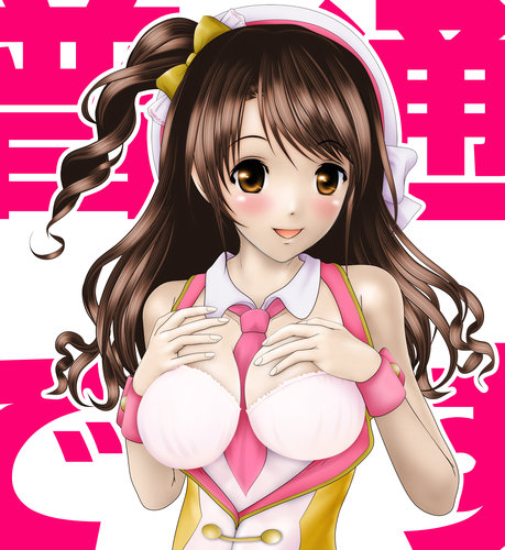 shimamura uzuki (idolmaster and 1 more) drawn by enu-yamayama