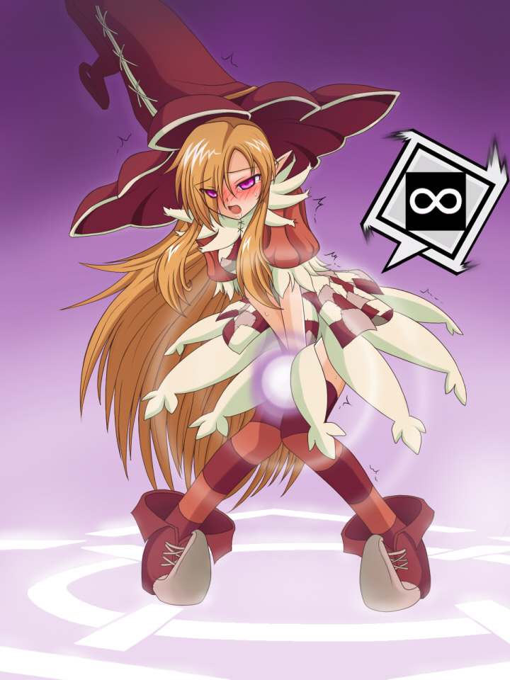 witch (knights in the nightmare) drawn by clam_curry