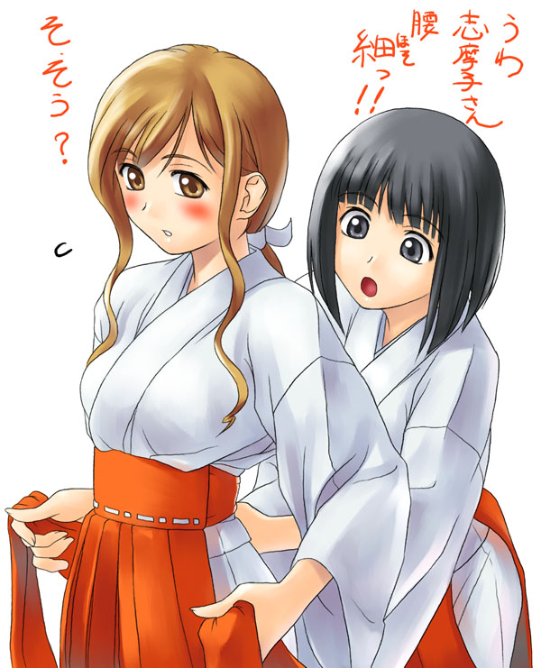toudou shimako and nijou noriko (maria-sama ga miteru) drawn by tanaka_shoutarou