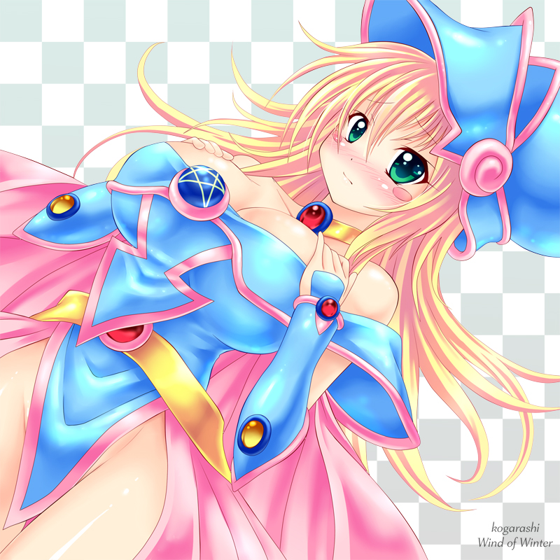 dark magician girl (yu-gi-oh!) drawn by kogarashi_(wind_of_winter)