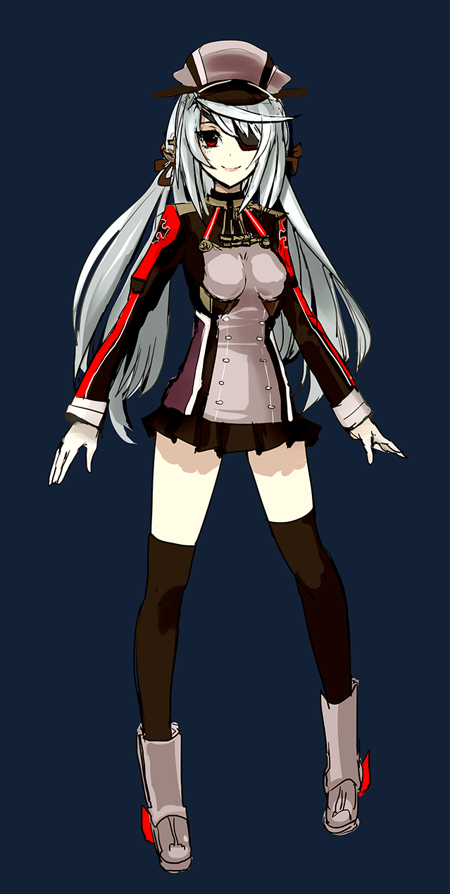 prinz eugen and laura bodewig (kantai collection and 1 more) drawn by drawfag